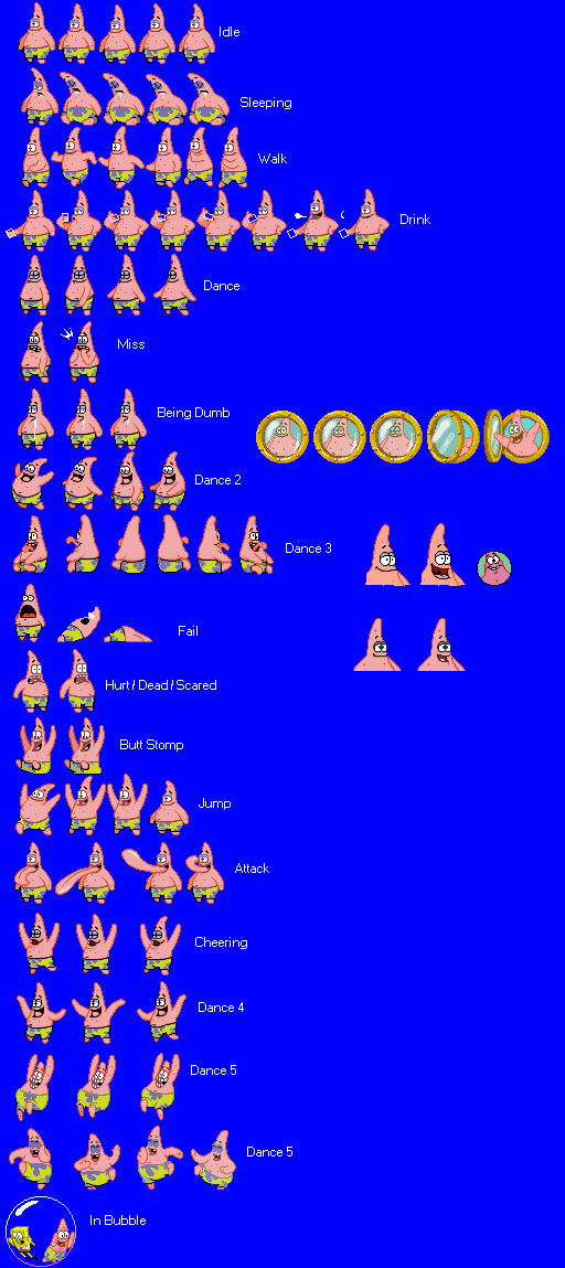 Game Boy Advance - SpongeBob SquarePants Atlantis Squarepantis - Patrick.png