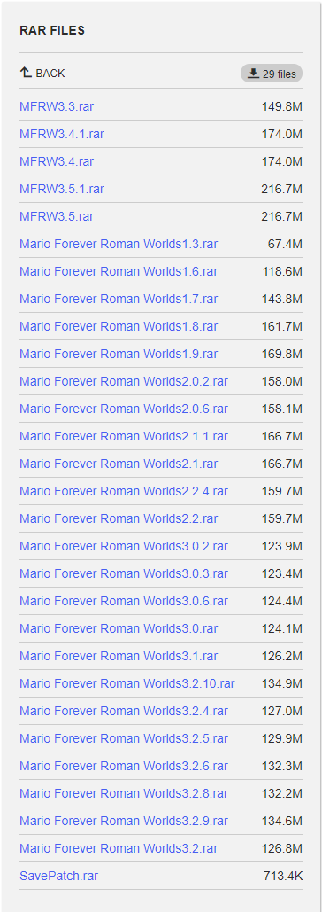 archive.org Mario Forever Roman Worlds list 2024-02-06.png