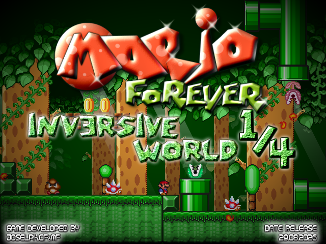 World 1/4 title screen